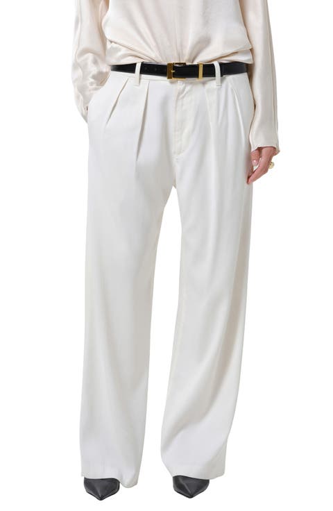 Ines Wide Leg Pleated Trousers