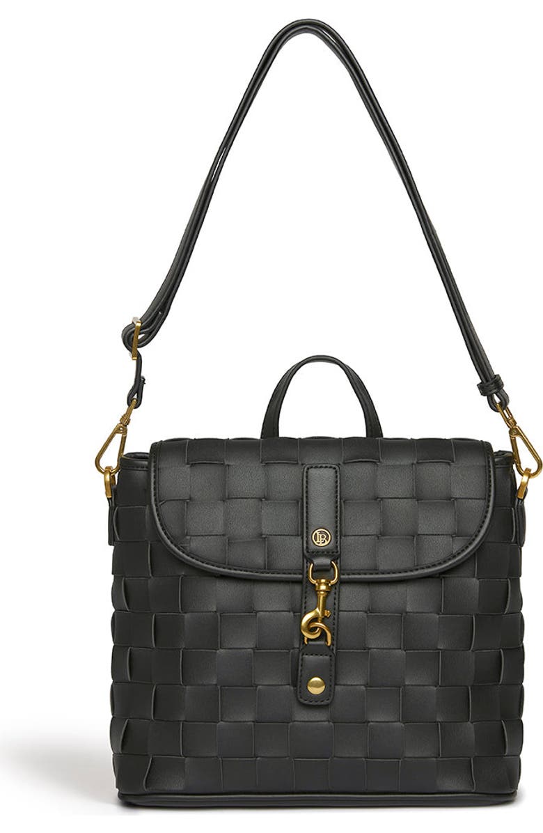 LaBante London Rosie Mini Vegan Backpack, Alternate, color, Black