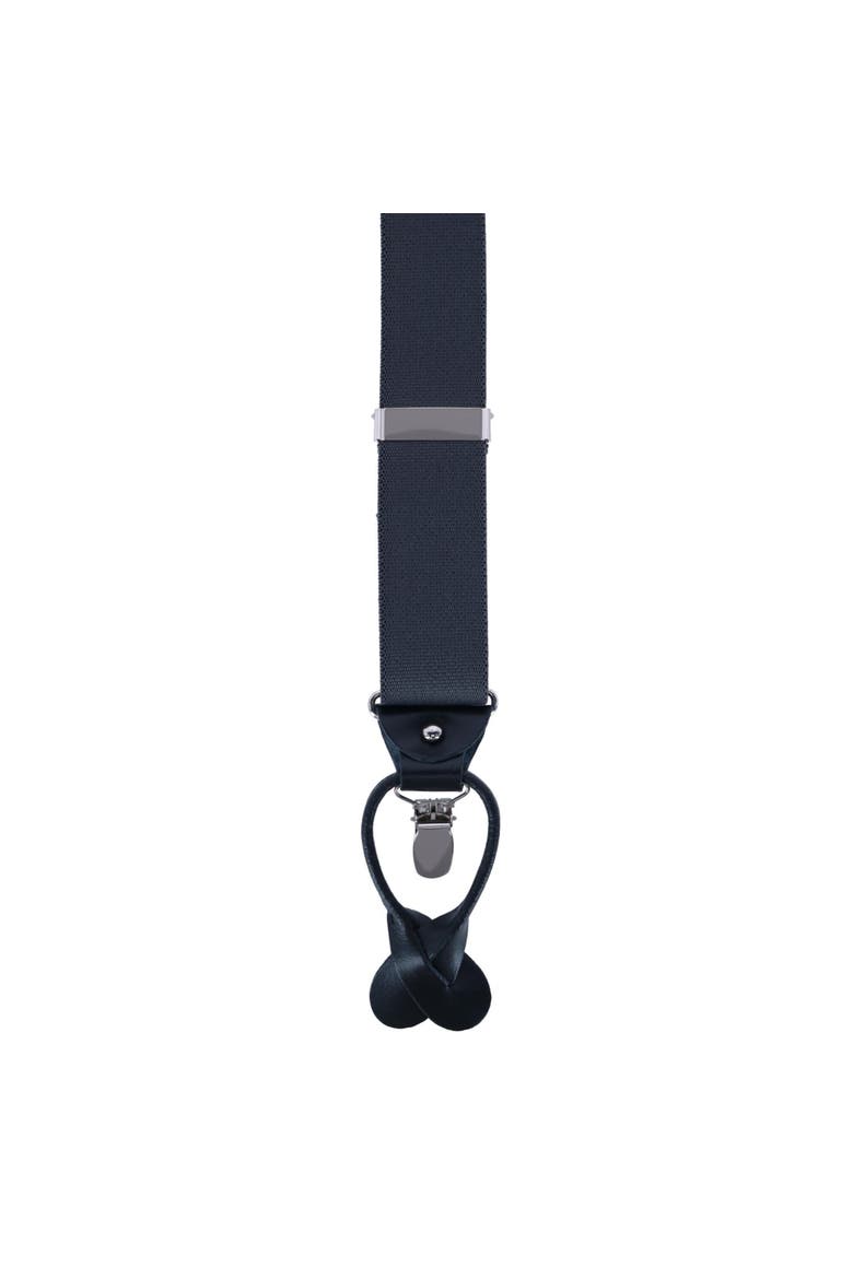 Men's Classic Stretch 1 3/8 inch Convertible Suspenders, Alternate, color, Gray