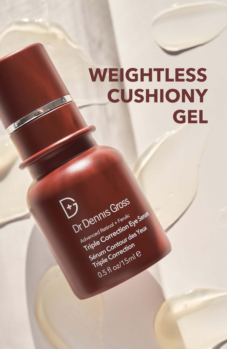 Dr. Dennis Gross Skincare Advanced Retinol + Ferulic Triple Correction Eye Serum, Alternate, color, 