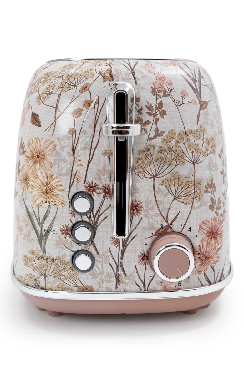 Dwell Studio Floral Print Toaster, Alternate, color, Neutral