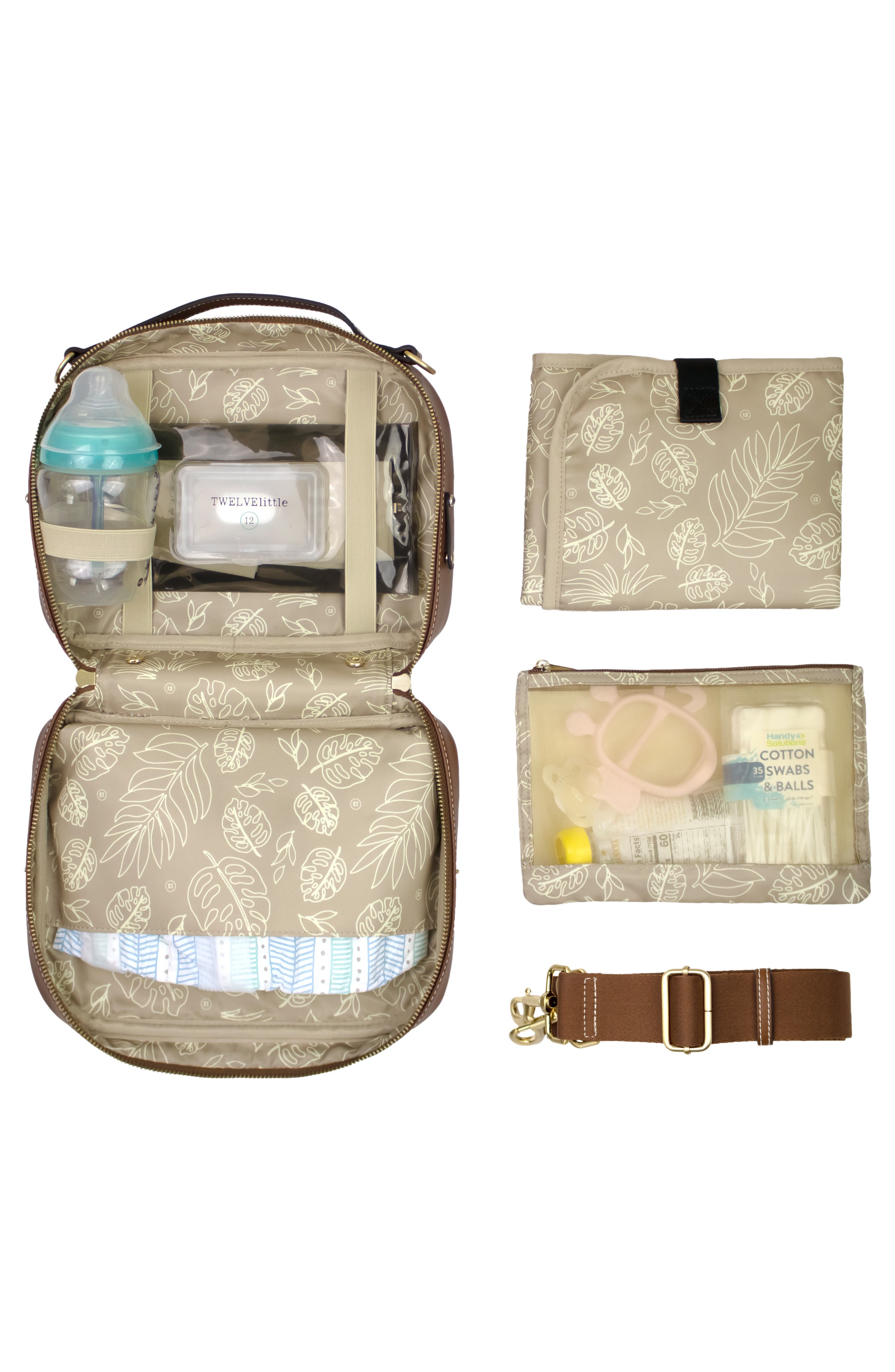 TWELVElittle Luxe Diaper Clutch, Alternate, color, 