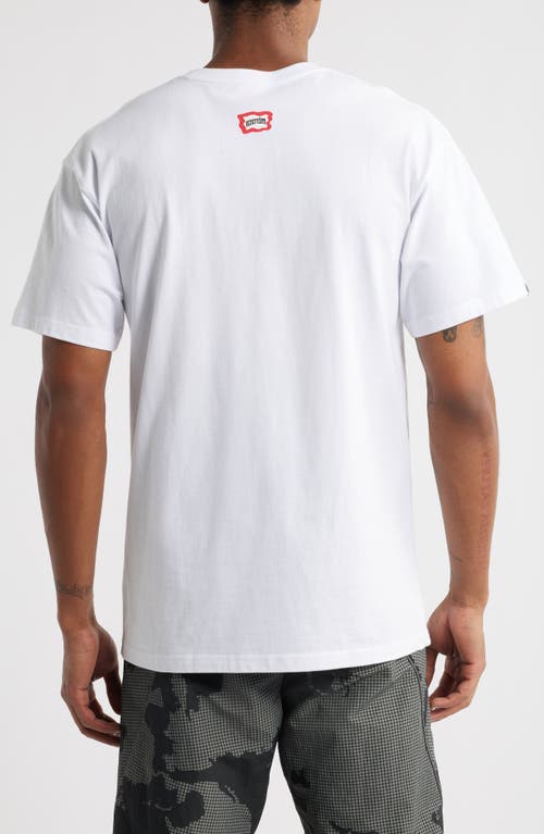 Icecream These Eyes Graphic T-shirt In White