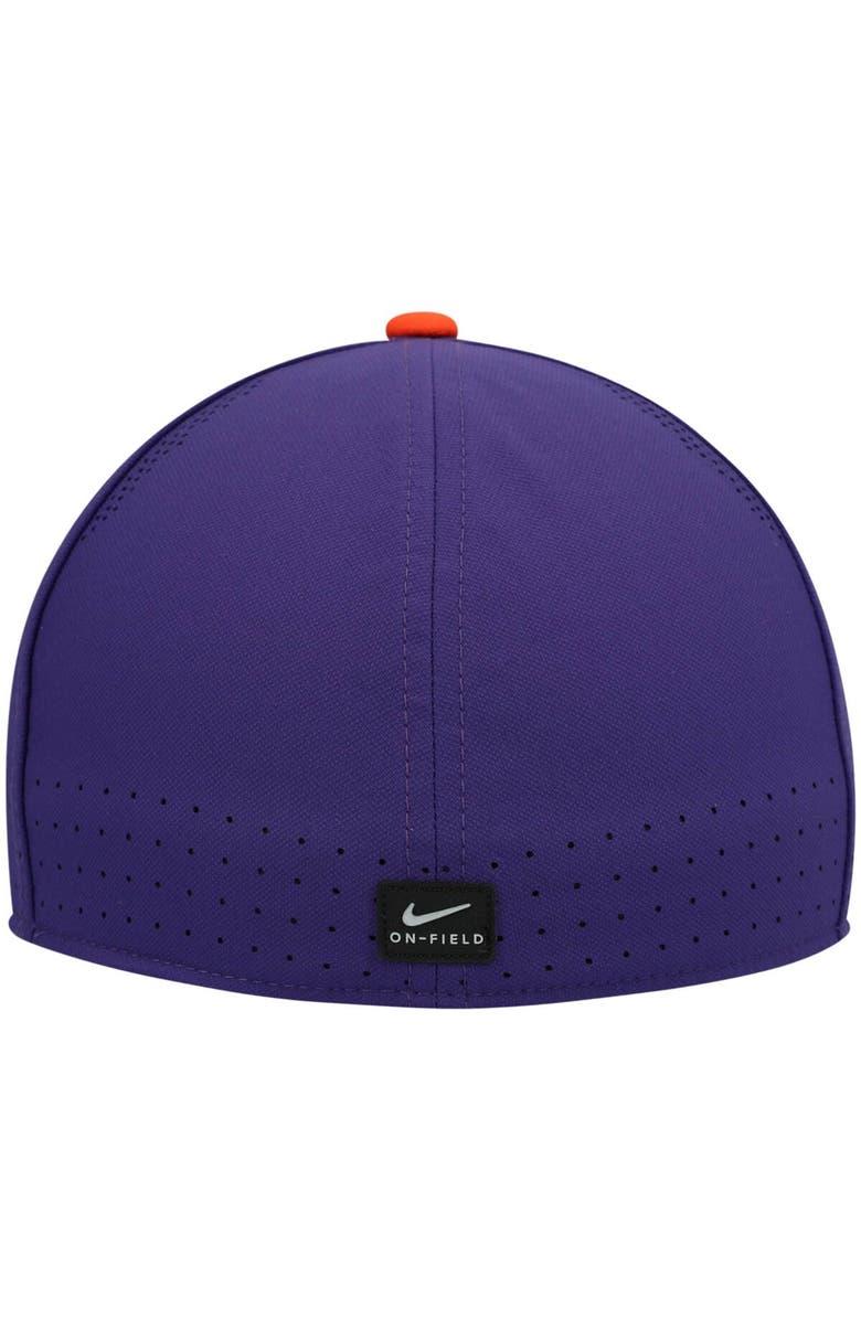Nike Men's Nike Purple Clemson Tigers 2021 Sideline Classic99 Performance Flex Hat, Alternate, color,