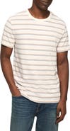 Lucky Brand Stripe Crewneck T-Shirt