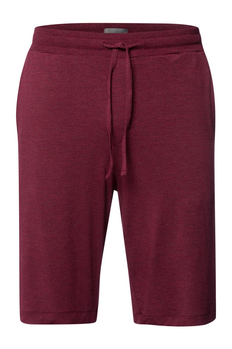 Casuals Drawstring Shorts, Main, color, Cabernet Melange