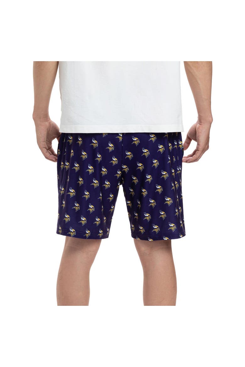 Men's Concepts Sport Purple Minnesota Vikings Gauge Jam Two-Pack Shorts Set, Alternate, color, Purple
