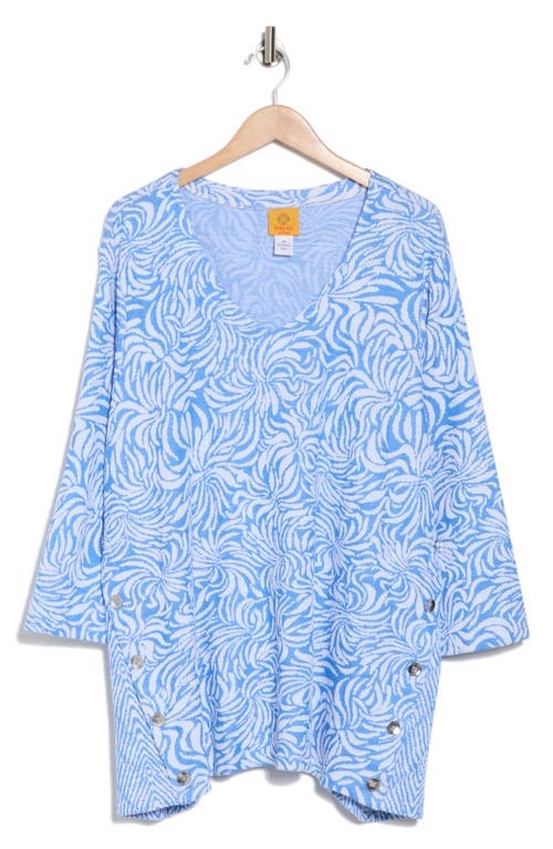 RUBY RD. RUBY RD TERRY JACQUARD TUNIC
