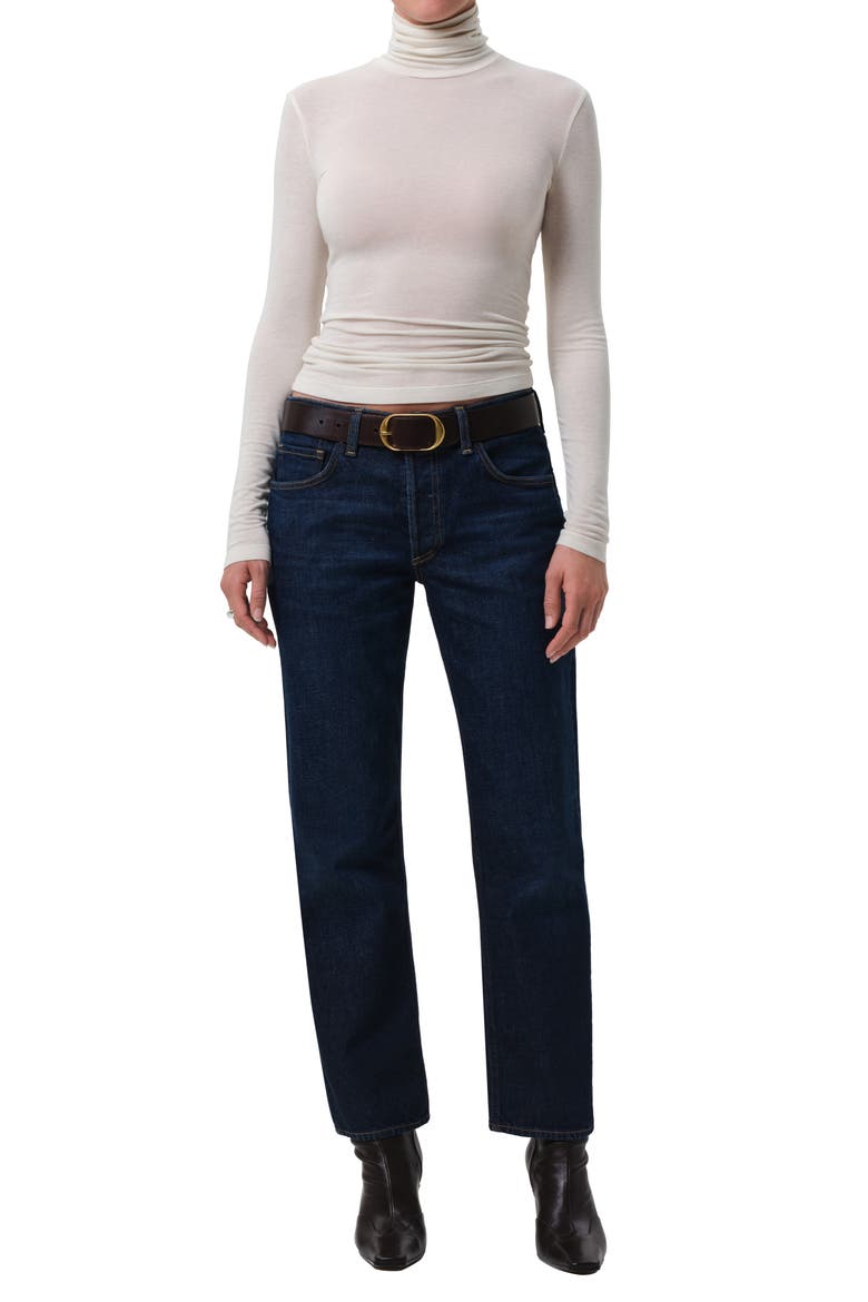 Caradene Scrunch Turtleneck, Alternate, color, PASHMINA OFF WHITE