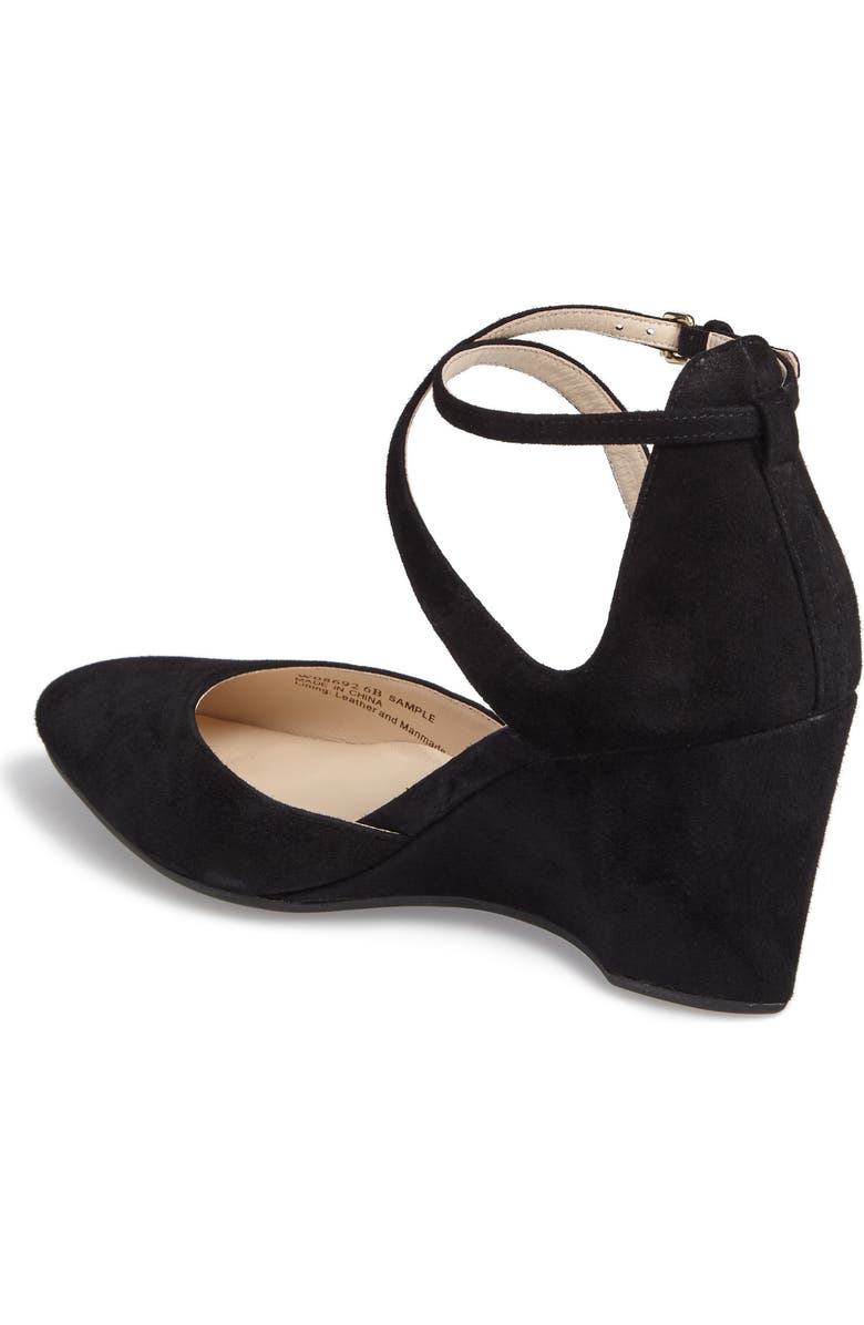 Cole Haan Lacey Ankle Strap Wedge Pump, Alternate, color,