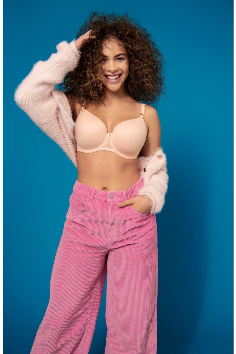 Starlight Idol Underwire Bra, Alternate, color, R/WATER