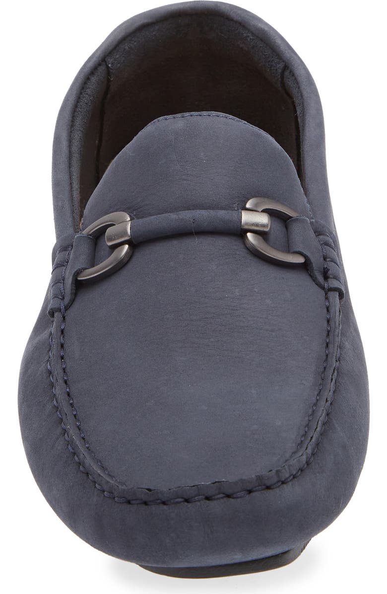 Nordstrom Collin Bit Driving Loafer, Alternate, color, Navy Blazer