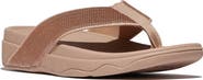 FitFlop Surfa Sequin toe-post sandals