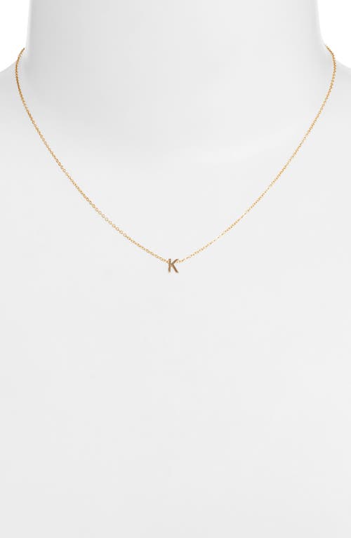 Set & Stones Cheyenne Initial Pendant Necklace