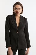 Karen Millen Tailored Single Breasted Blazer