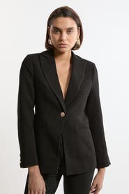 Karen Millen Tailored Single Breasted Blazer