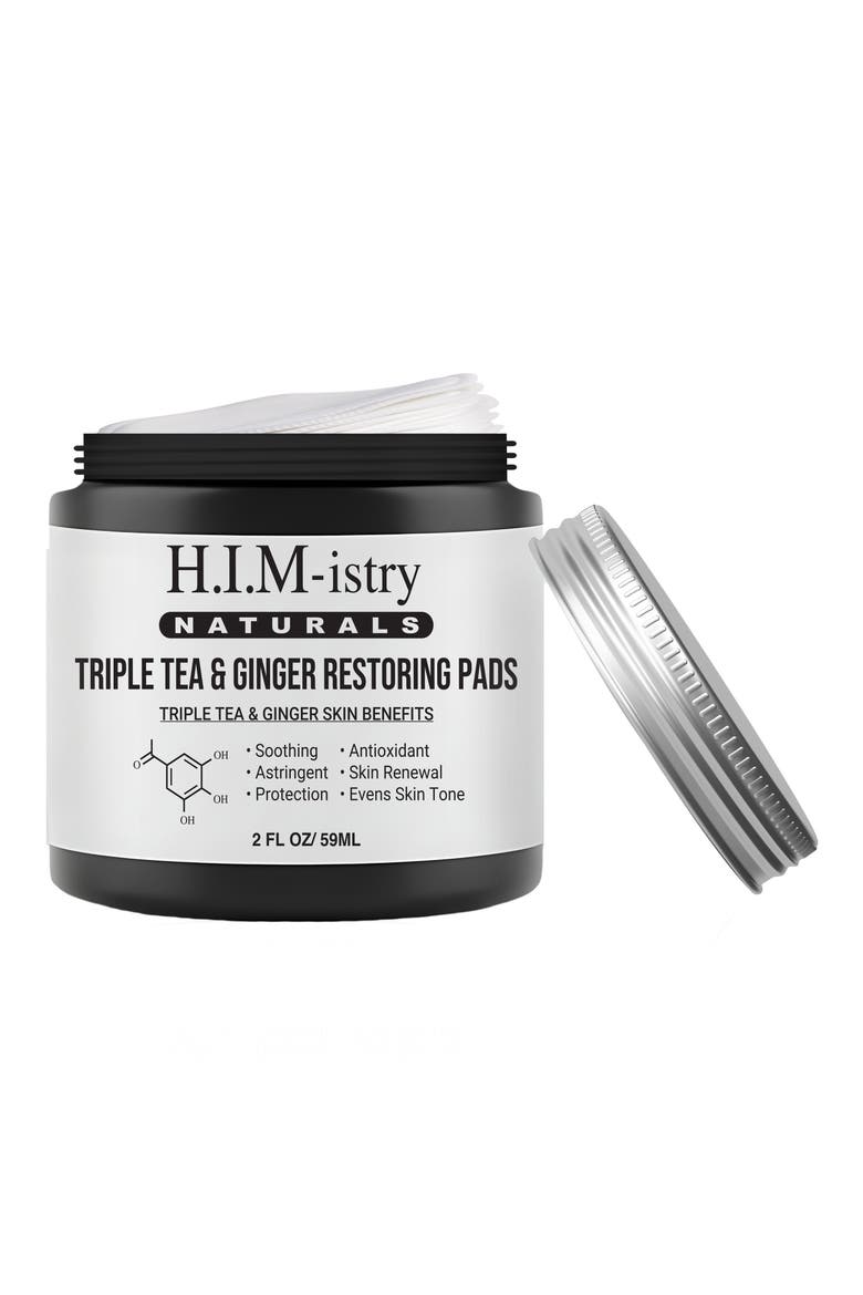Triple Tea Ginger Toner Pads, Alternate, color, NO COLOR