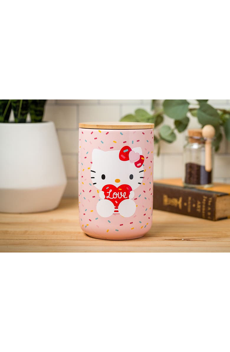 Hello Kitty Ceramic Cookie Jar, Alternate, color, Pink Multi