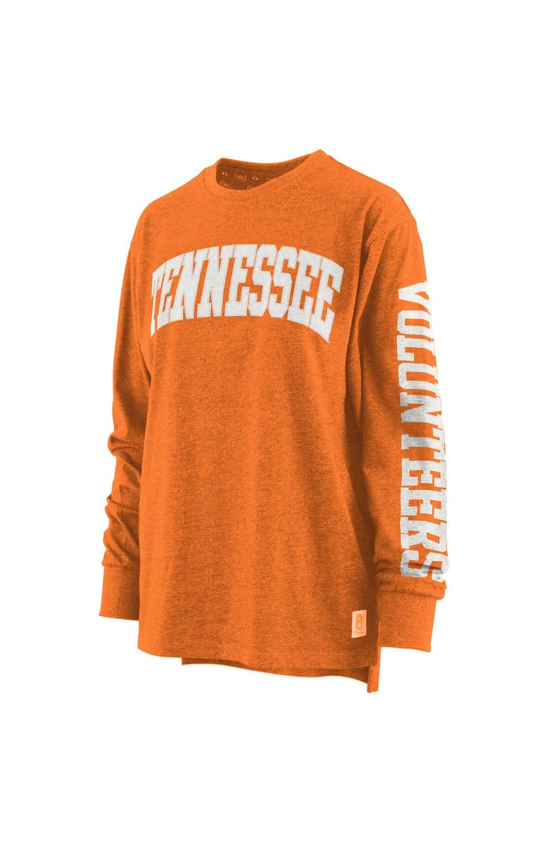 PRESSBOX Women's Pressbox Tennessee Orange Tennessee Volunteers Plus Size Two-Hit Canyon Long Sleeve T-Shirt, Alternate, color,