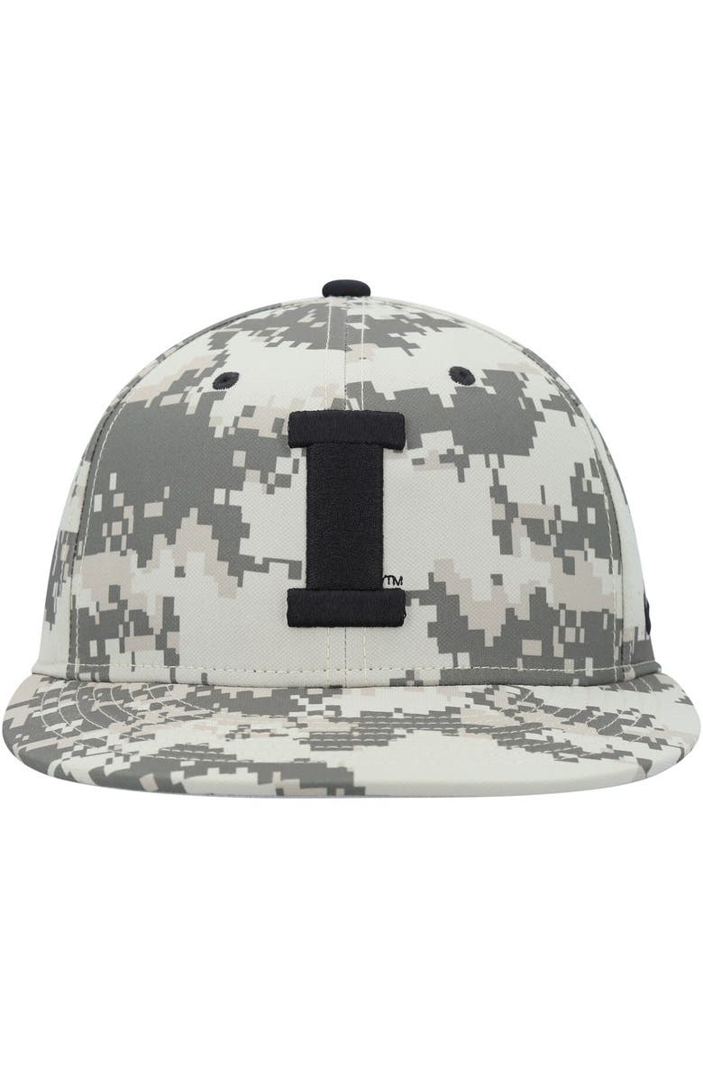 Nike Men's Nike Camo Iowa Hawkeyes Aero True Baseball Performance Fitted Hat, Alternate, color, Camo