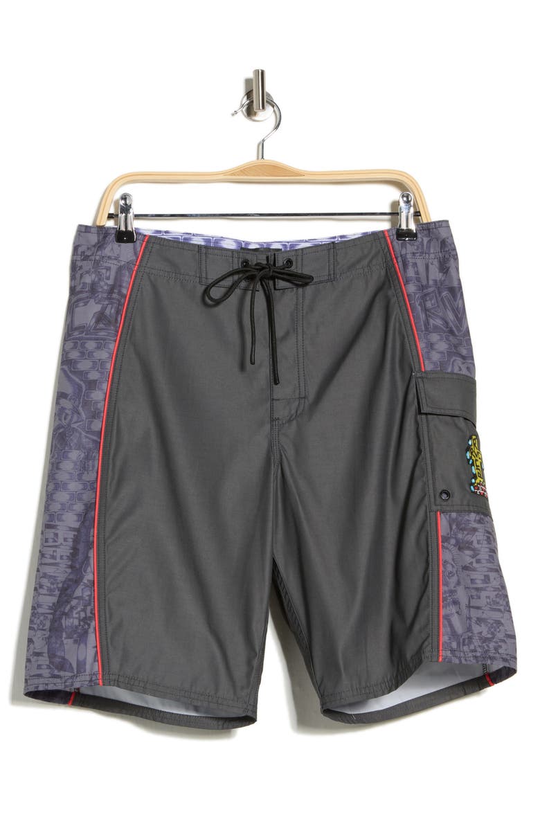 RVCA Jesse Barba Swim Trunks, Main, color, 