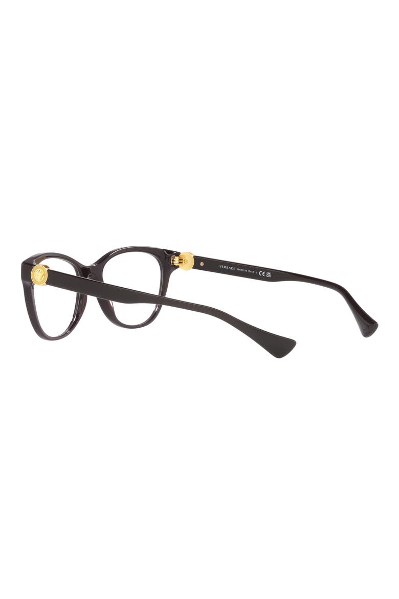 53mm Cat Eye Optical Glasses, Alternate, color, PLUM