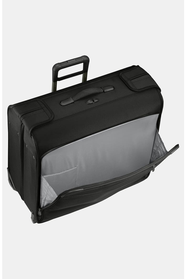 Baseline 21-Inch Wheeled Carry-On Garment Bag, Alternate, color, BLACK