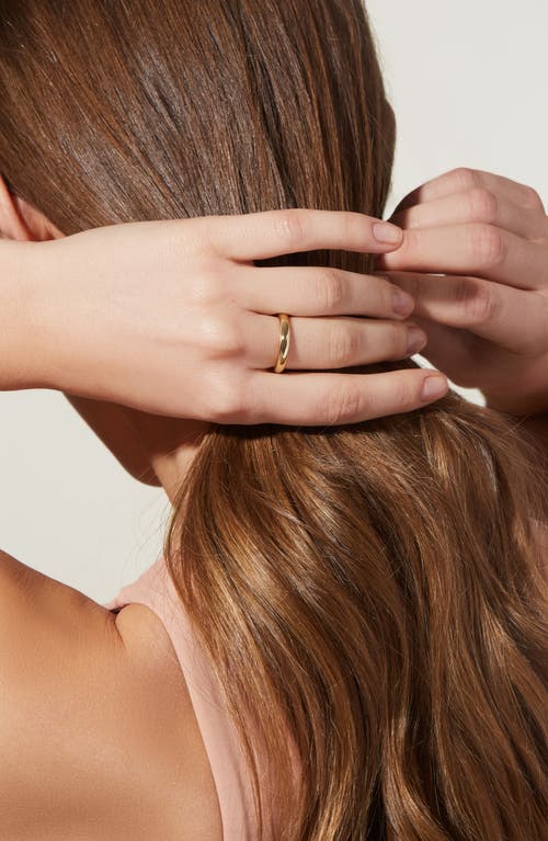 Ana Luisa Gold Band Ring In Gold