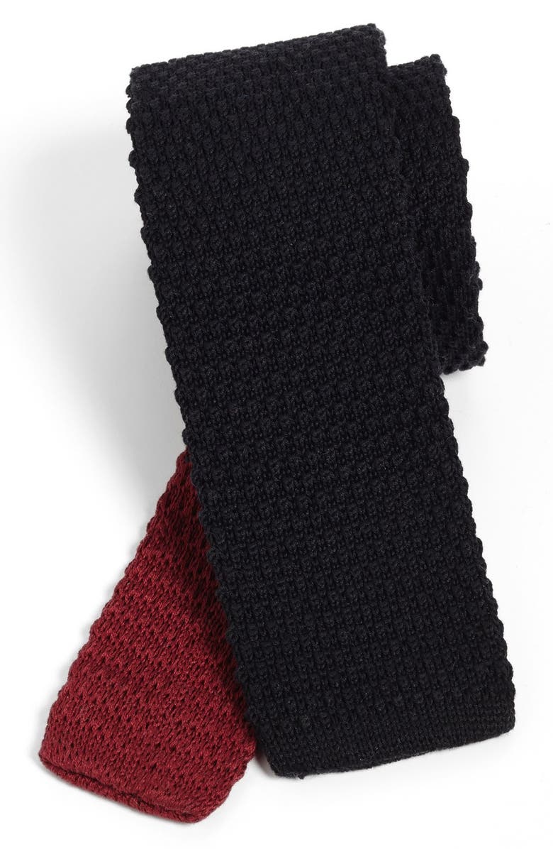 1901 Skinny Knit Tie, Main, color, 
