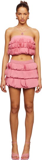 Jazzlyn Applique Fringe Skirt