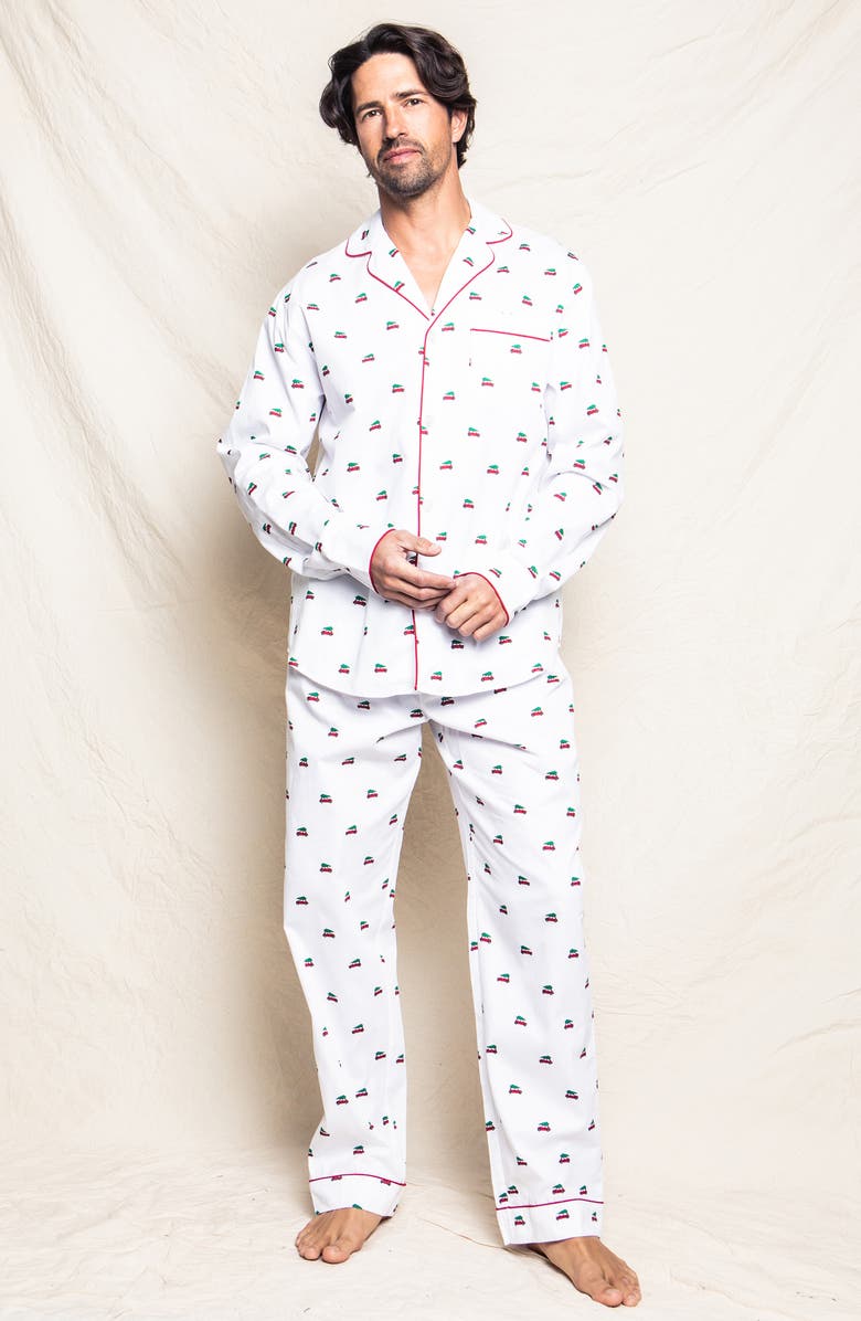 Petite Plume Men's Holiday Journey Pajamas, Alternate, color, 