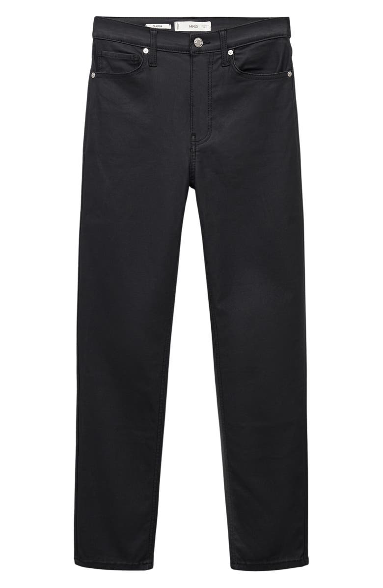 MANGO Slim Fit Crop Jeans, Alternate, color, 