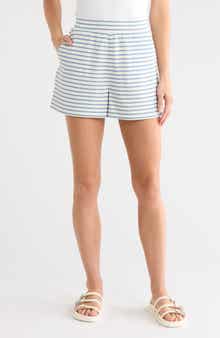 Veronica Beard Brighton Stripe Shorts