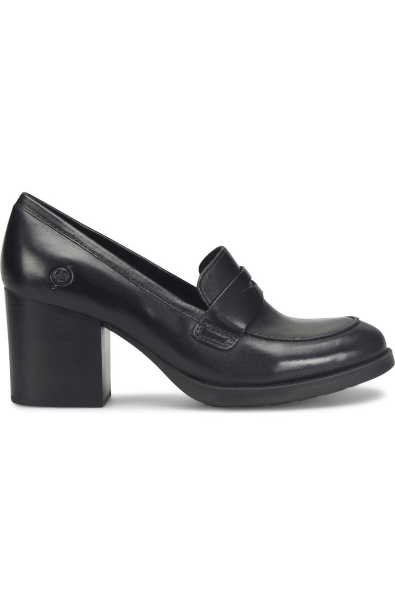 Børn Holliston Block Heel Penny Loafer, Alternate, color,