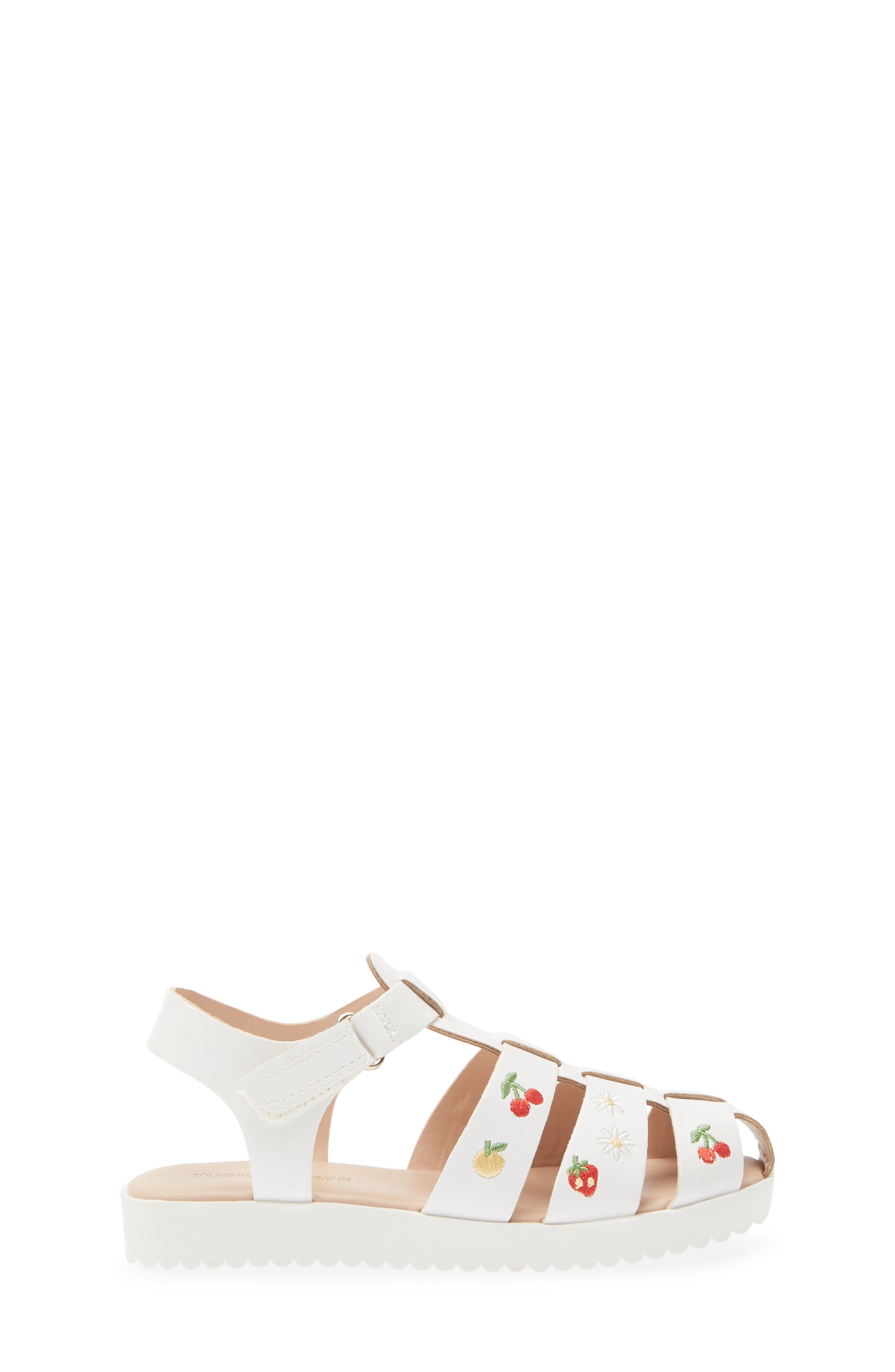 Tucker + Tate Kids' Romie Fisherman Sandal, Alternate, color, Ivory