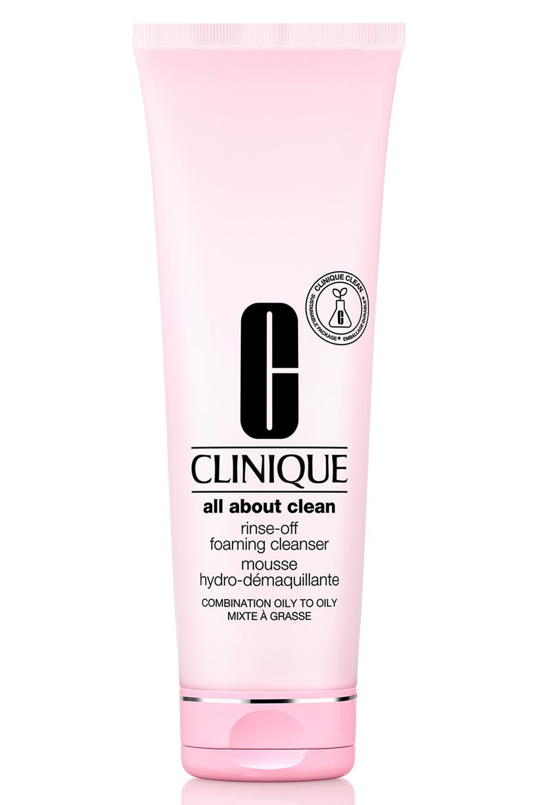 Jumbo Size All About Clean™ Rinse-Off Foaming Cleanser, Main, color, NO COLOR