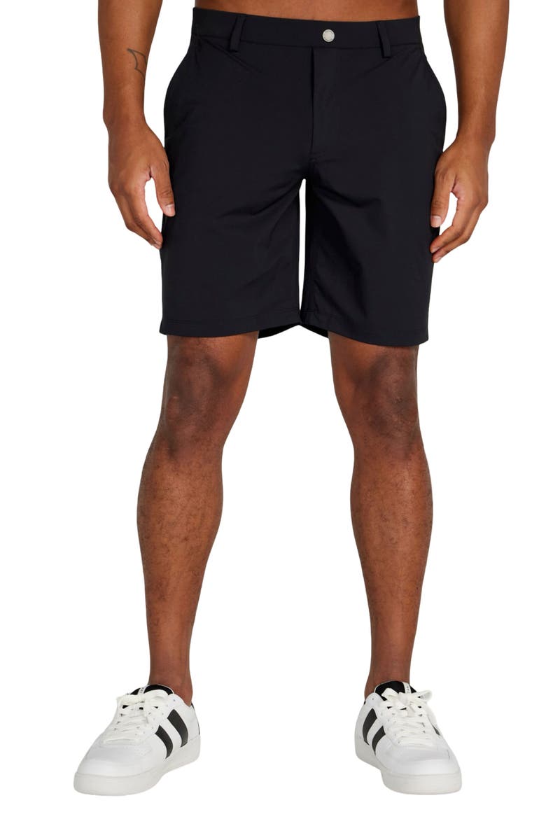 Hanover 7.5-Inch Pull-On Shorts, Main, color, TUXEDO