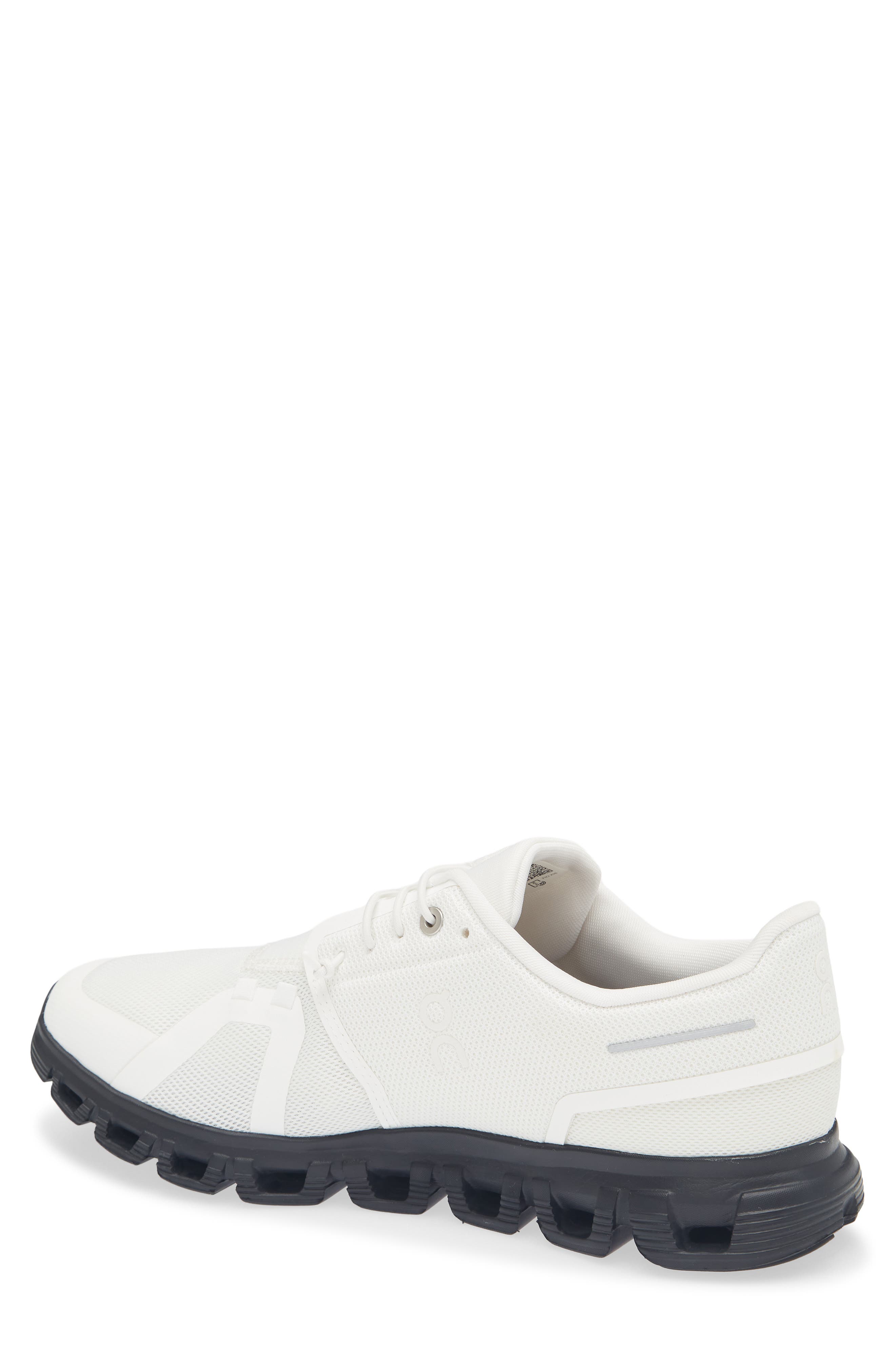 Cloud 6 Sneaker, Alternate, color, WHITE/ BLACK