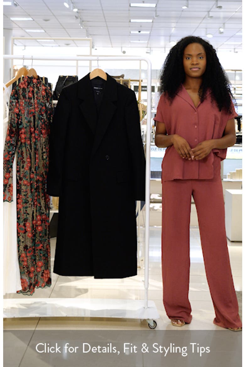 Structured Longline Coat video