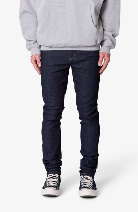 Raw Skinny Jeans (Rinsed Indigo)