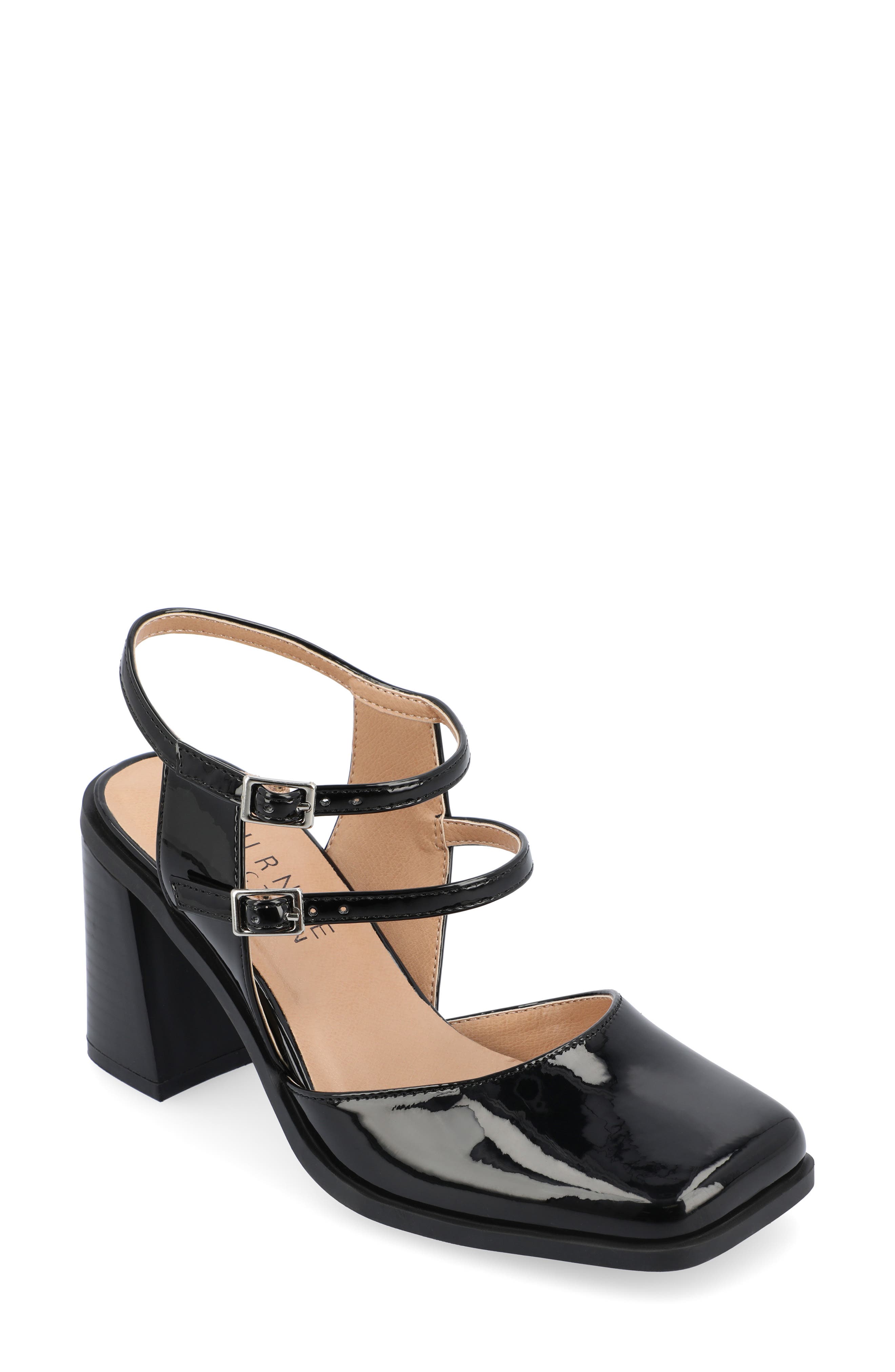Journee Collection Caisey Double Strap Mary Jane Pump, Main, color, 