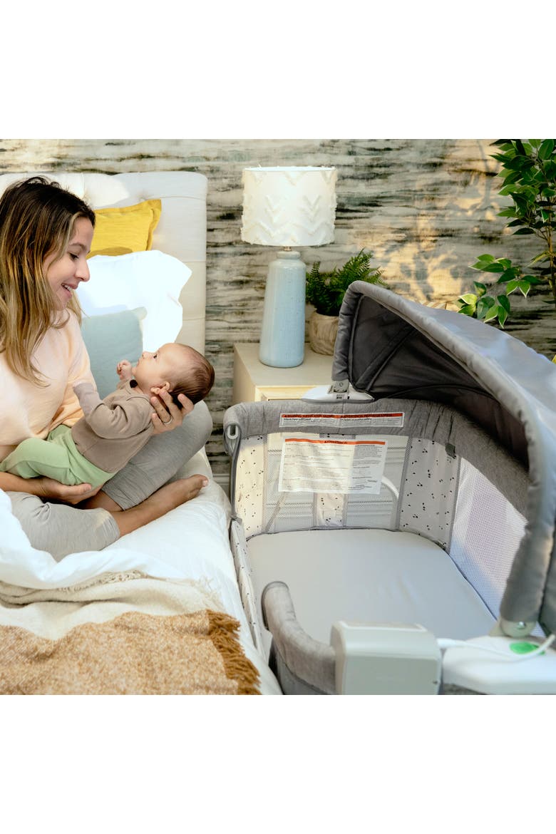 Dream Hero Starlight 3-in-1 Co-Sleeping Bassinet, Alternate, color, GREY