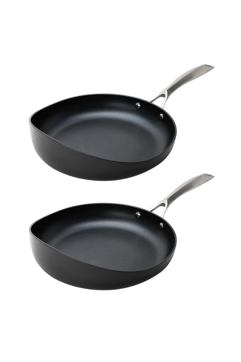 Radical Pan Nonstick Frying & Saute Pan Skillet With Stainless Steel Handle, 10-Inch, Alternate, color, Black