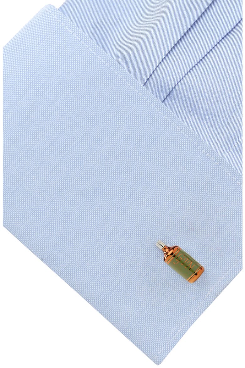 Gin & Tonic Cuff Links, Alternate, color, SILVER MULTI