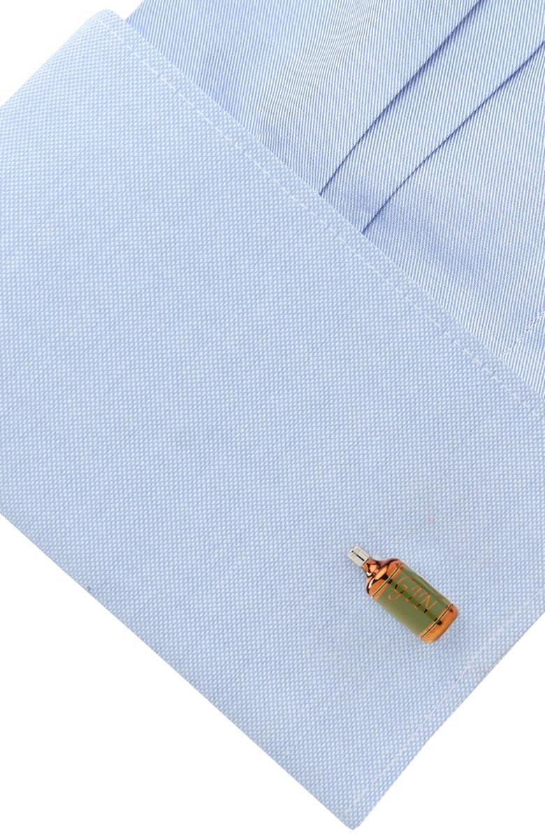 Cufflinks, Inc. Gin & Tonic Cuff Links, Alternate, color, Silver Multi