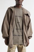 Rick Owens DRKSHDW Mountain Hun Zip Hoodie