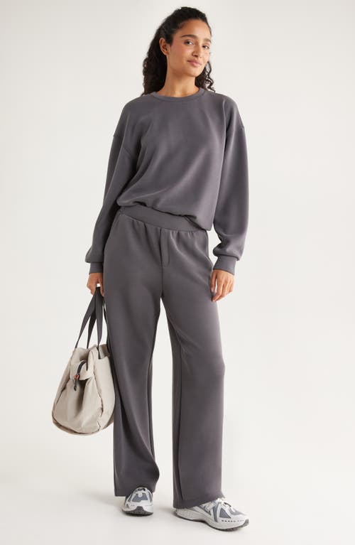 Zella Ultrasoft Knit High Waist Straight Leg Pants