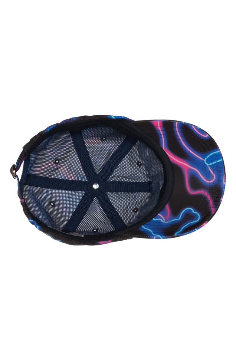 Valentino Garavani Men's Neon Camo Baseball Cap, Alternate, color, 