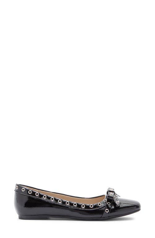 Rachel Rachel Roy Blink Grommet Bow Flat In Black