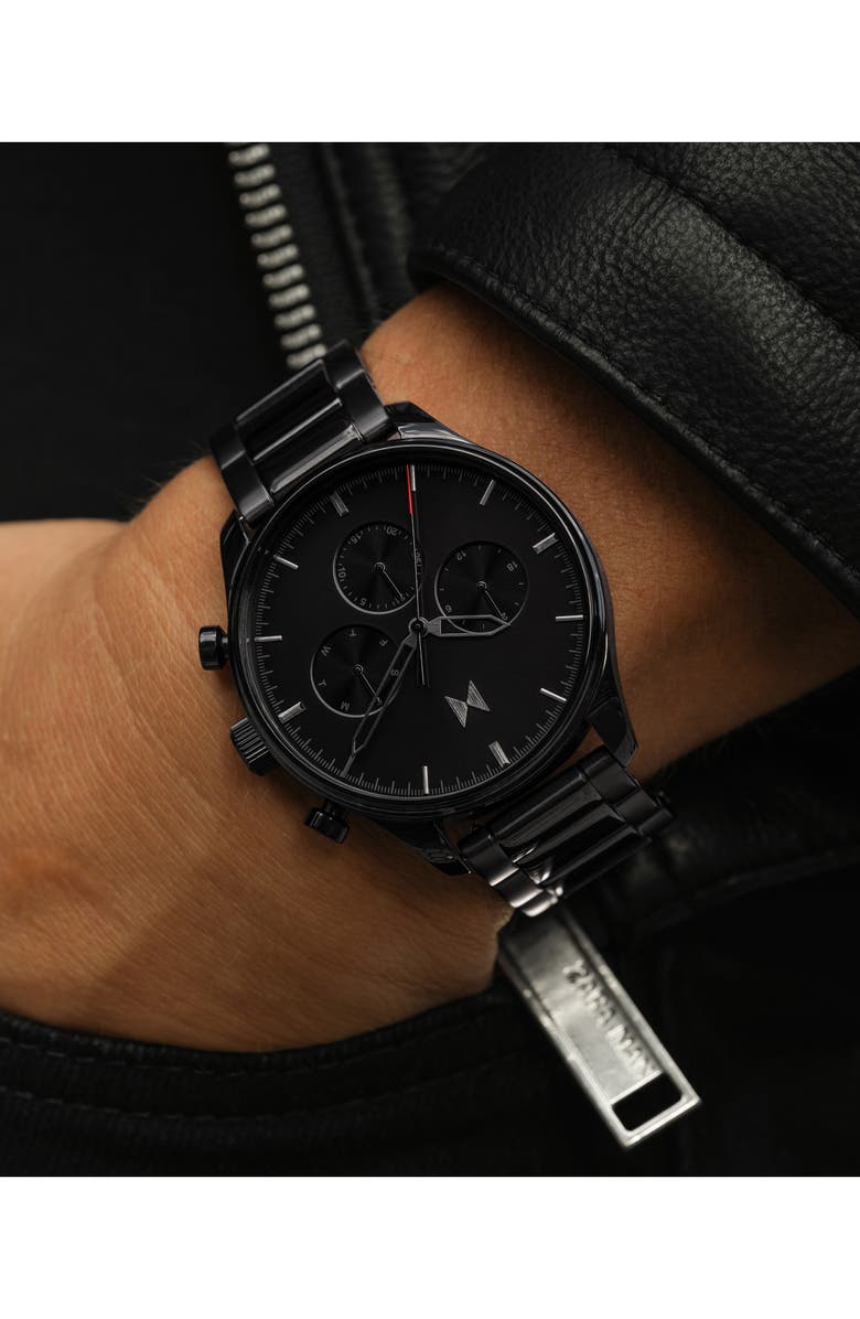 MVMT Airhawk Pilot Bracelet Watch, 42mm, Alternate, color, 